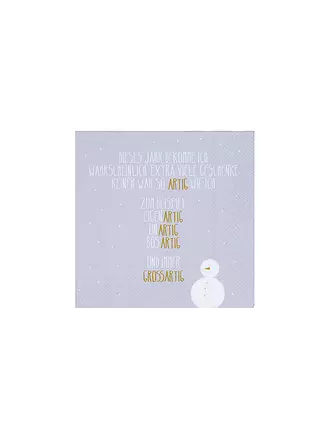 RAEDER | Weihnachts-Servietten 33x33cm DIESE JAHR | 